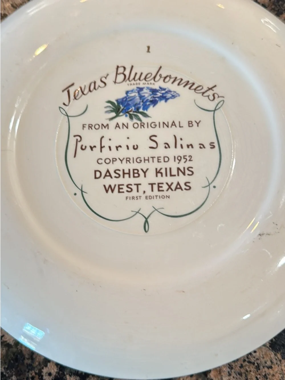 1st Edition, Porfirio Salinas 